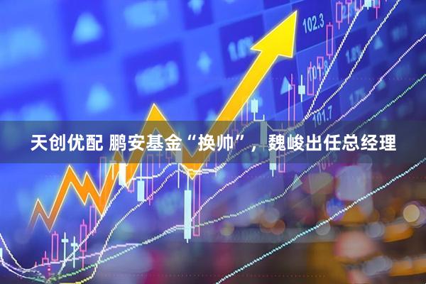 天创优配 鹏安基金“换帅”，魏峻出任总经理